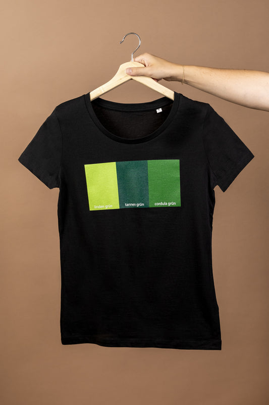 JOSH. Girlie-Shirt "Cordula Grün"