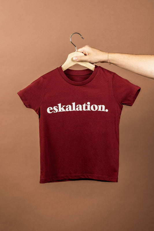 JOSH. Kinder-Shirt "eskalation."
