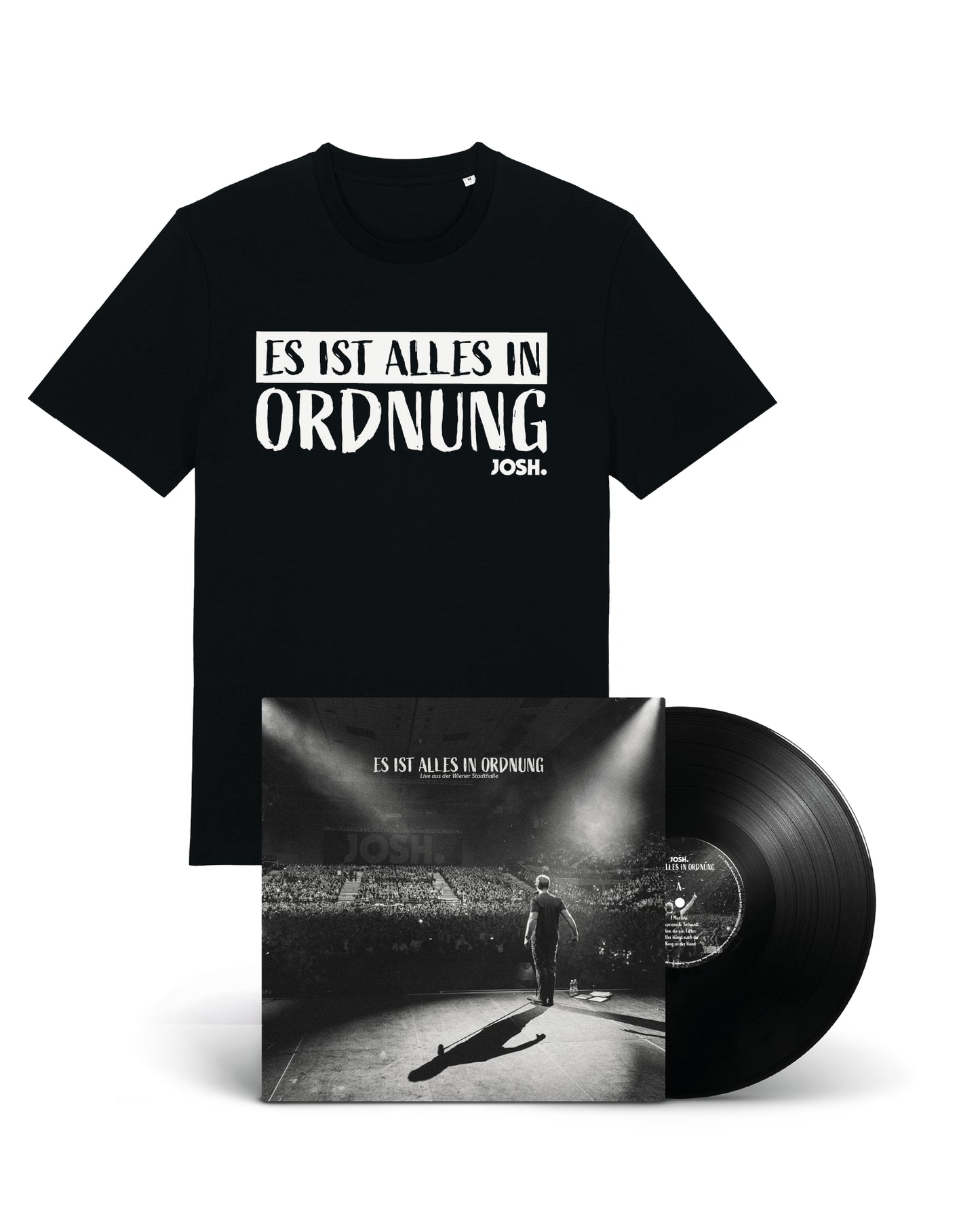 JOSH. LP & T-Shirt Bundle "Es ist alles in Ordnung"