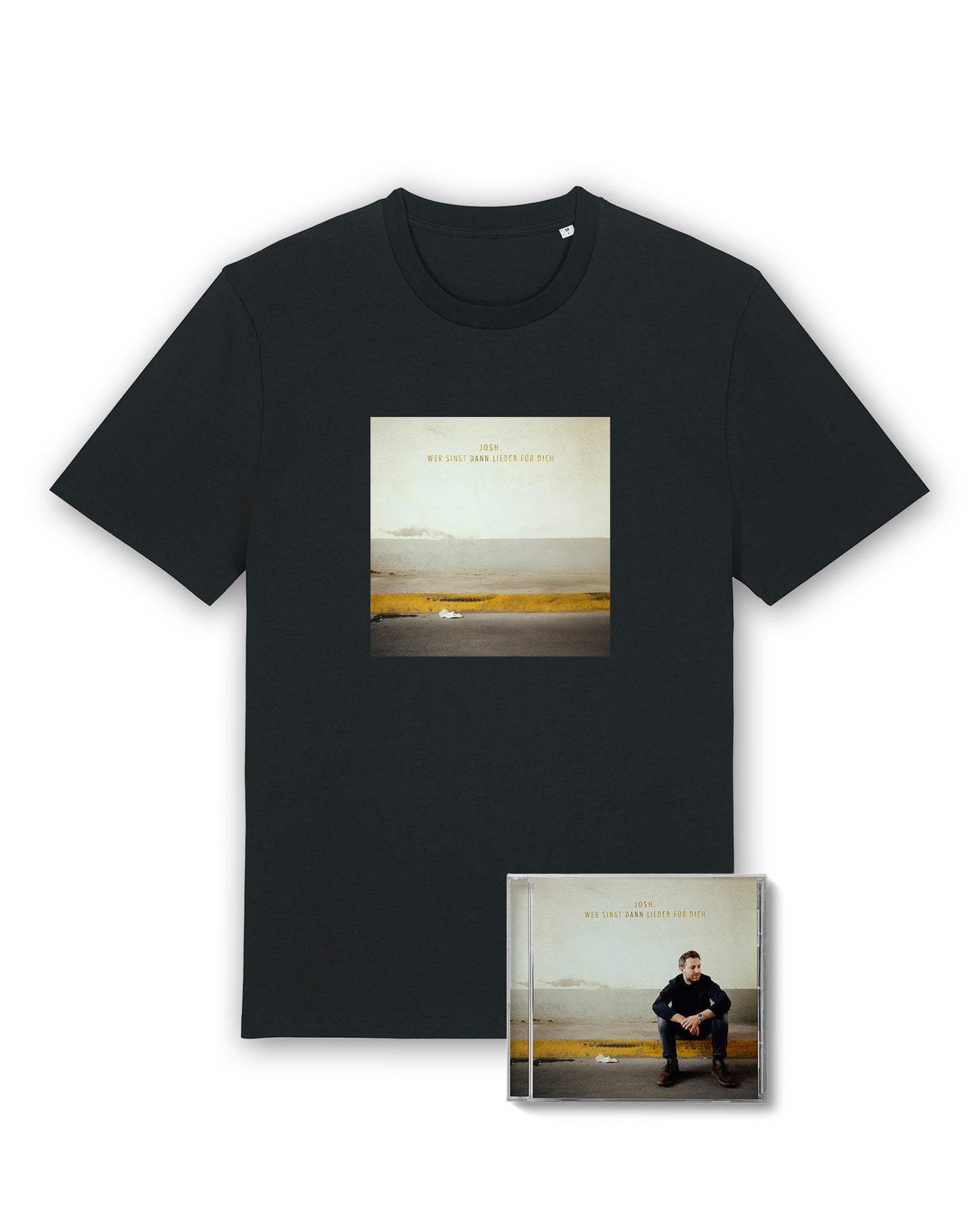 JOSH. CD & T-Shirt Bundle "Wer singt dann Lieder für Dich"  VORBESTELLUNG