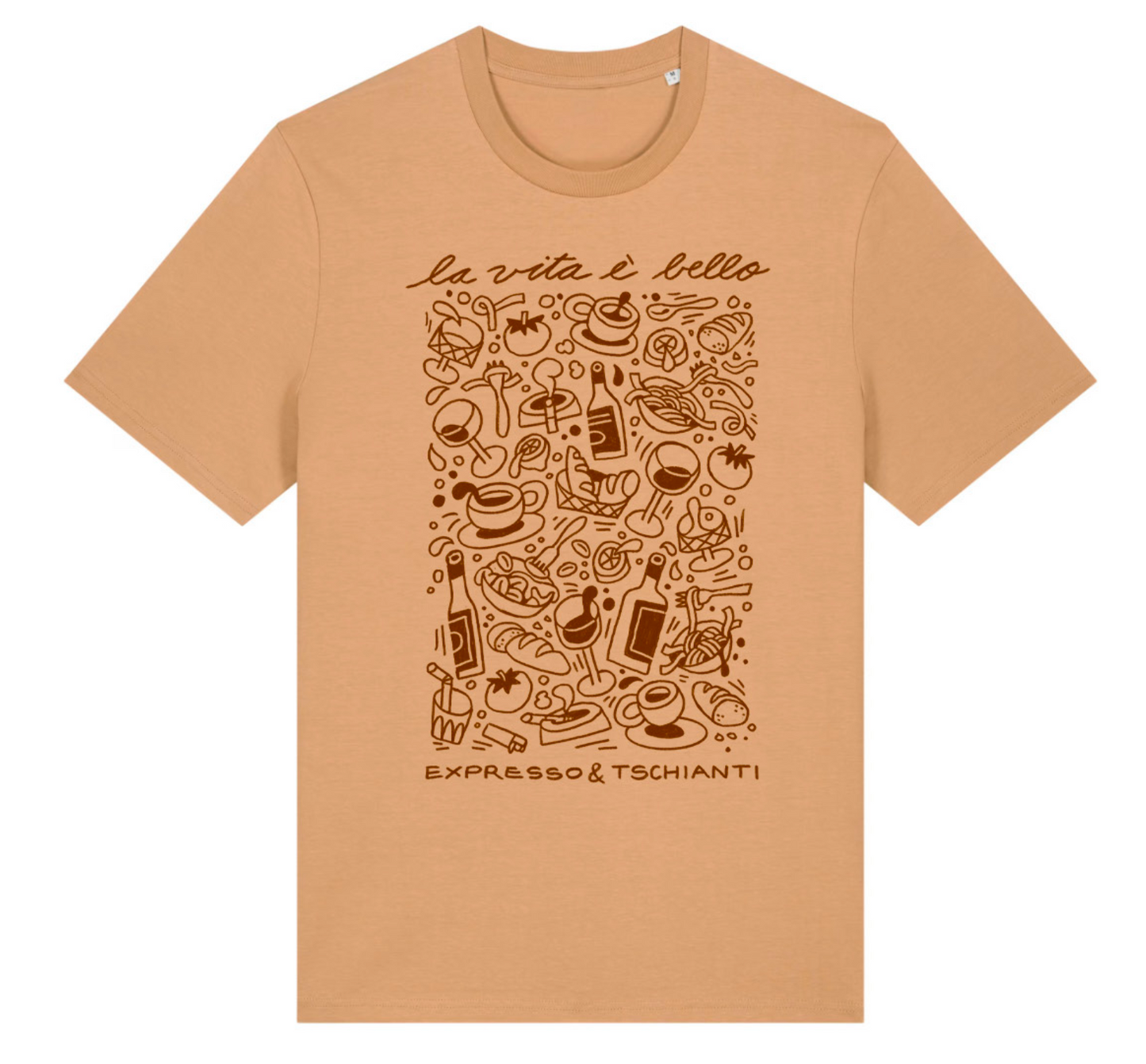 JOSH. T-Shirt "Expresso & Tschianti 2.0"