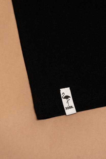 JOSH. Kinder-Shirt "Josh." (schwarz)