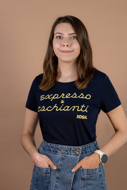 JOSH. Girlie-Shirt "Expresso & Tschianti"