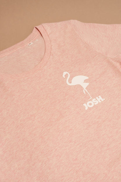 JOSH. Girlie-Shirt "Flamingo" (rosa)