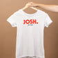 JOSH. Girlie-Shirt "Setlist"