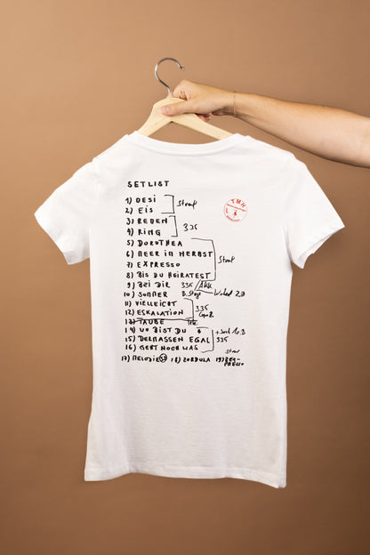 JOSH. Girlie-Shirt "Setlist"