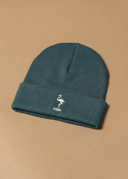 JOSH. Haube "Flamingo" (blaugrün)
