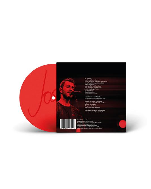 JOSH. "Kerzen, Karpfen & Du (live aus der Wiener Stadthalle)" - limitierte 7" Single auf rotem Vinyl