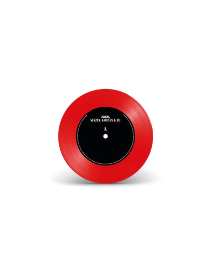 JOSH. "Kerzen, Karpfen & Du (live aus der Wiener Stadthalle)" - limitierte 7" Single auf rotem Vinyl