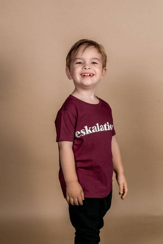 JOSH. Kinder-Shirt "eskalation"