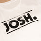 JOSH. Kinder-Shirt "Josh." (weiß)