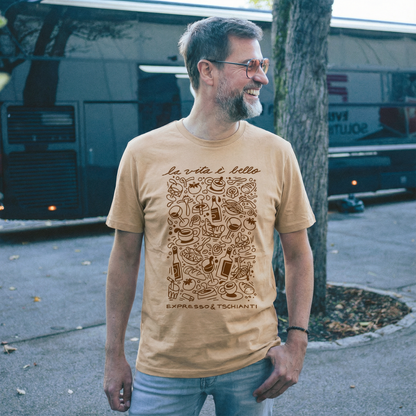 JOSH. T-Shirt "Expresso & Tschianti 2.0"